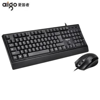 Эргономичный проводной комплект клавиатуры и мыши aigo WQ9508