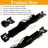 1 Pair Wheel Alignment Tool Board Stainless Steel Accurate Measurements Tire Toe Alignment Tool Plates For Cars Trucks SUVS