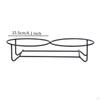Elevated Bowl Stand Carrier Solid Metal Lightweight Accessories Iron Frame Feeding Station for Dogs