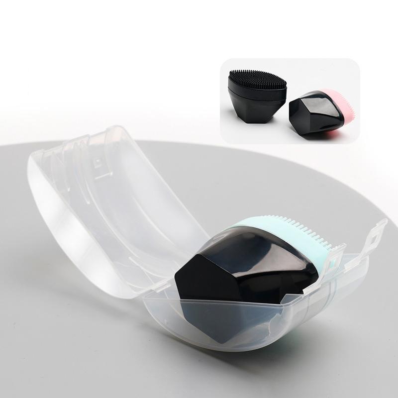 Силиконовая щетка для очищения лица, скраб для глубокого ухода за кожей лица, очищающий инструмент, новый мини-бьюти-мягкий инструмент для глубокого очищения и отшелушивания