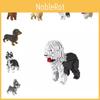 Poodle Poodle Or Dog Figure To Assemble With Nanoblocks Pieces Toys Children