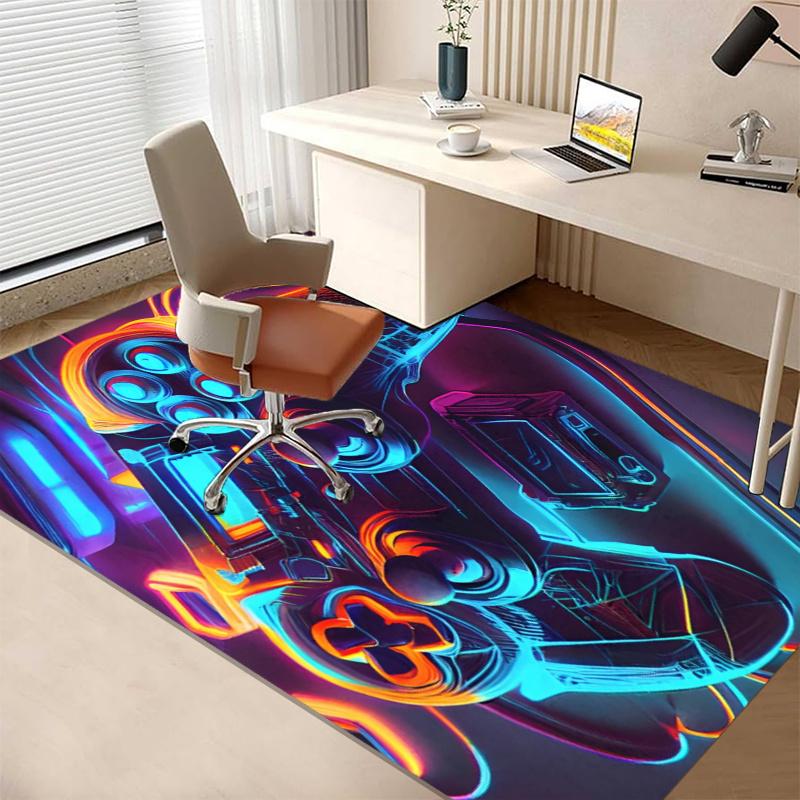 GameController Printed Carpet, for Office Chair Living Room Bedroom Kitchen Room Decor Gifts.
