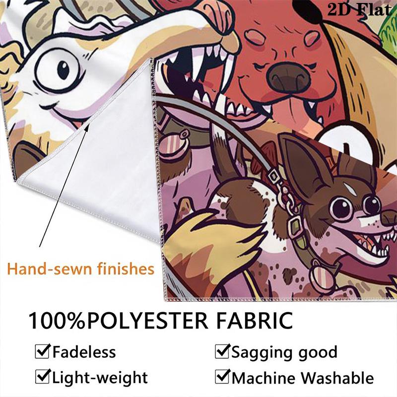 Regular Show Pattern Home Decor Tapestry, Wall Hanging, Decorative RV Wall Cloth.SGT0917172