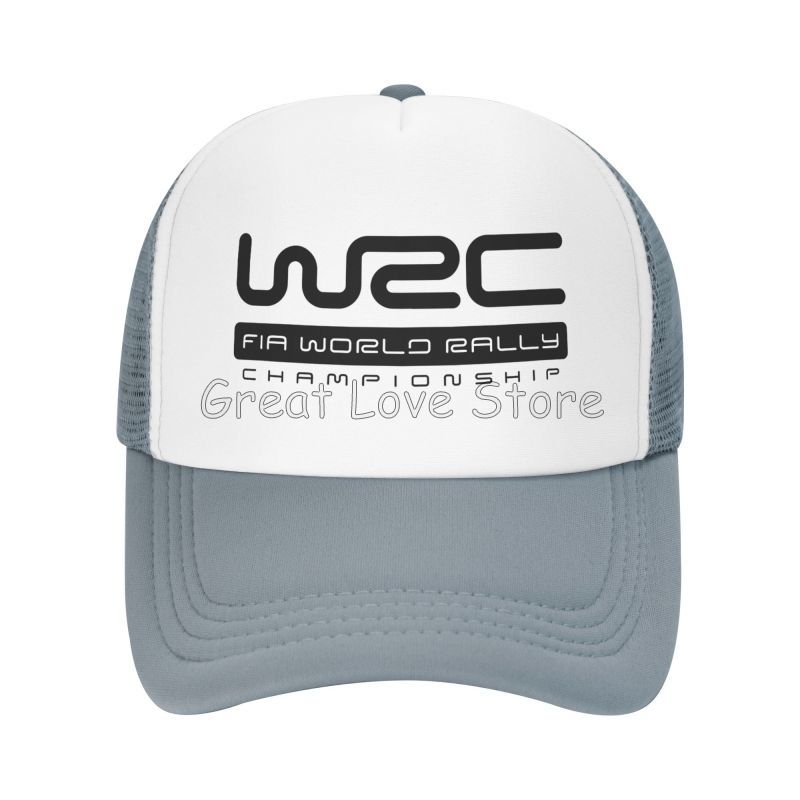 Сетчатая бейсболка WRC World Rally Championship для активного отдыха, гонок на раллийных автомобилях, с застежкой snapback, летняя, дышащая, с козырьком