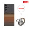 Для Redmagic 10 Pro/10 Pro+/10 Air/10SPro/10SPro+ Чехол из углеродного волокна Арамидная ткань Келар Тонкий Жесткий чехол Магнитный Черный Тонкий