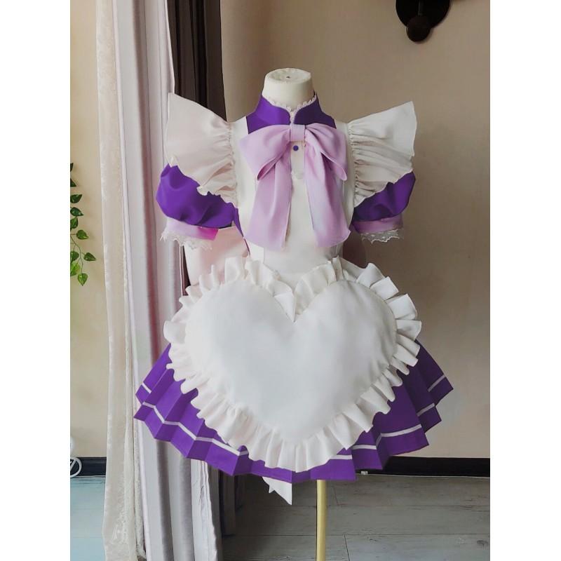 Tokyo Mew Cosplay Costume Mint Lettuce Maid Outfit Full Set Anime Cat Girl Performance Wear