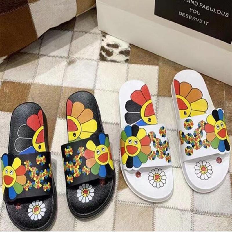Soft And Durable Girls' Indoor/outdoor Beach Shoes With Sunflower Design