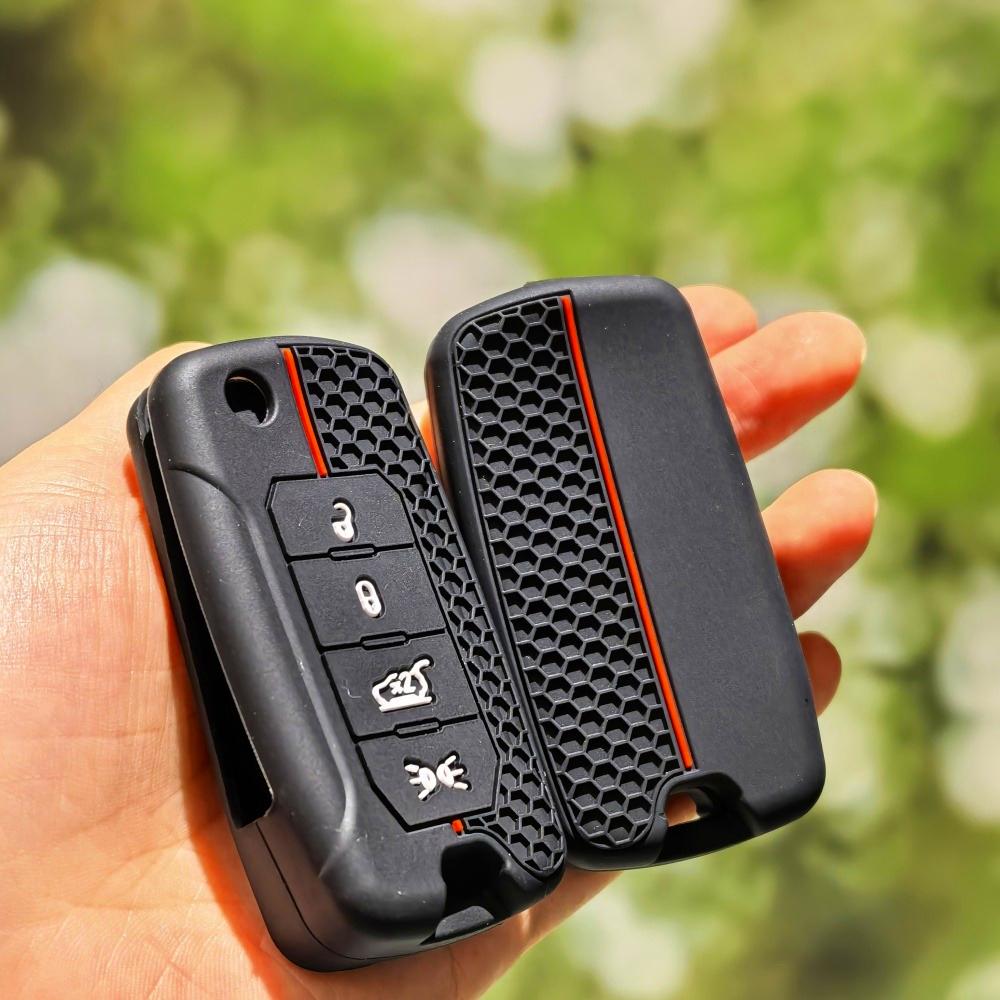 Чехол для ключей автомобиля для Jeep Cherokee Compass S Renegade Grand Commander Для Dodge Journey Challenger Jcuv Charger Для Chrysler 300C