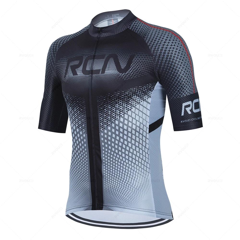 Новый летний комплект велосипедного трикотажа RCN Team 19D, комплект велосипедных шорт MTB Ropa Ciclismo, мужские велосипедные рубашки с короткими рукавами, одежда Майо