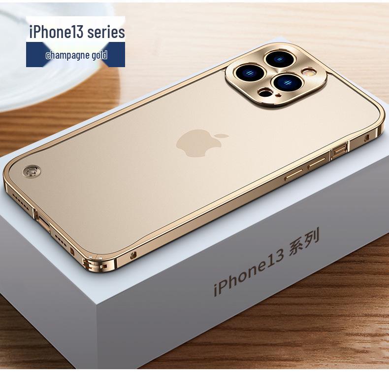 Совместимый металлический чехол-рамка для iPhone 16 Pro Max с полной защитой линз Apple 15 и защитой пряжкой в виде морского конька