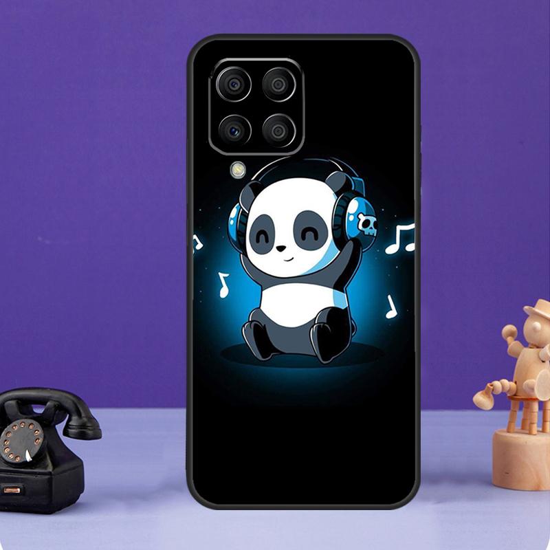 Милый чехол с изображением малыша-панды для Samsung Galaxy M55 M21 M31 M51 M12 M32 M52 M20 M13 M23 M33 M53 M14 M34 M54 M30s