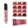 12-color Lip Glaze Matte Lip Gloss Liquid Lipstick Matte Non-stick Cup Lip Gloss Lip Glaze