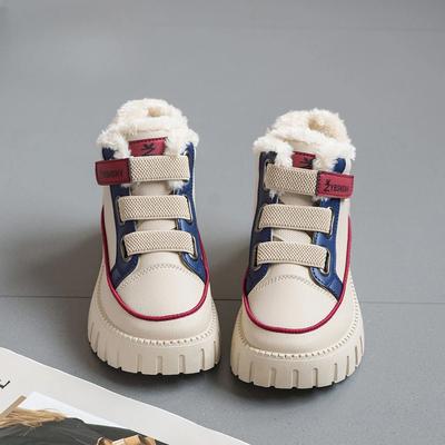 Женская обувь на платформе, элегантная, со средним каблуком, новинка, женские зимние ботинки, толстые, зимние, водонепроницаемые, нескользящие, размер 39 по акции, готика, Y2k