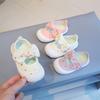 Весенняя детская обувь Новая мода Универсальная повседневная обувь Комфортная мягкая подошва Противоскользящая обувь для девочек Простая милая милая парусиновая обувь Tenis