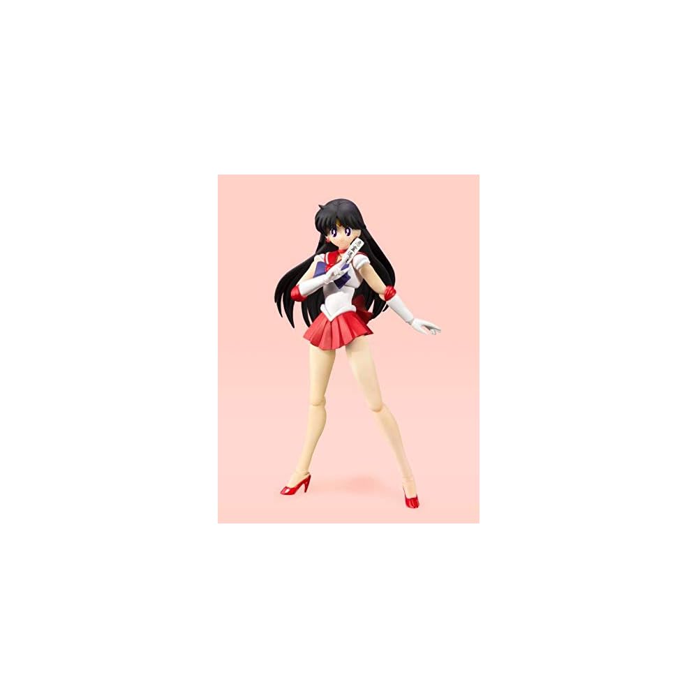 НАРОДЫ ТАМАШИИ SH. Фигурки Sailor Moon Sailor Mars Анимационная цветовая версия 140 мм ПВХ Фигурка