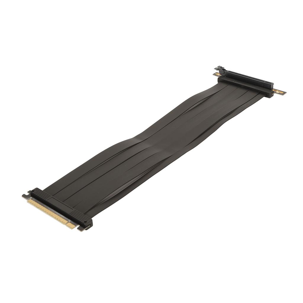 Кабель-удлинитель PCIE 4.0 X16 Высокоскоростной Гибкое Экранирование Разъем 90 градусов Кабель-удлинитель GPU для RTX4090 RX6950XT