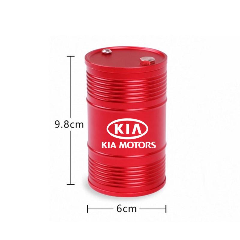 OXPJ7 Car Ashtray with Lid Smell Proof Metal Portable Ashtray Cup Holder For KIA KN K3 K5 Sportage Rio Sorento Picanto Ceed Accessorie