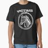 VICTIMS HORSE Classic T Shirt Vintage Washed Stylish Casual Designer Clothes Stretched Soft Unisex Fashion Breathable Homme