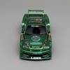 МИНИГТ 1:64 Nissan LB-Super Silhouette S15 SILVIA LBWK 2024 Зеленый Хром Литой диск MGT Модель автомобиля 858