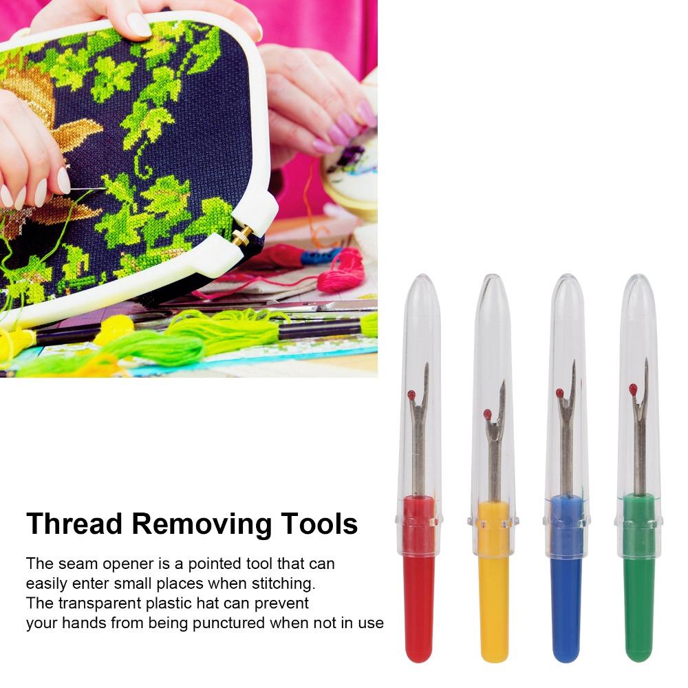 48pcs Plastic Seam Ripper Set Small Size Stitch Ripper Sewing Thread Remover Tool For Cross Stitch