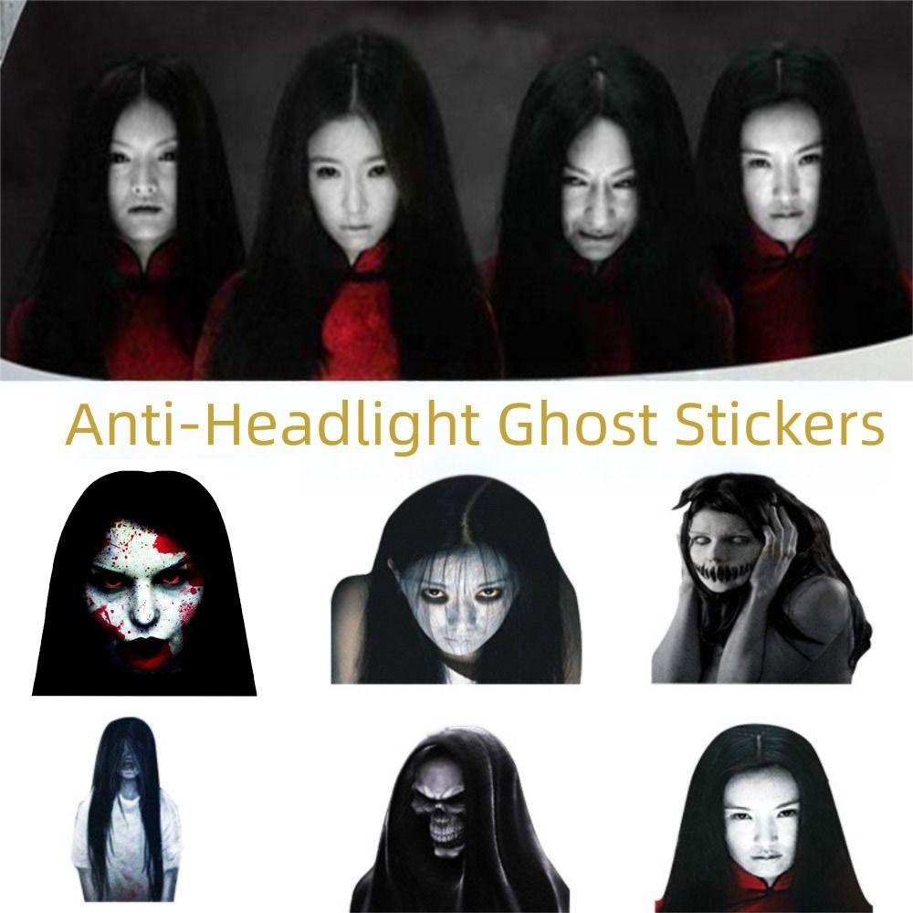 Devilish Car Sticker Demonic Car Vinyl Sticker Warning Rear Window Sticker Rear Windshield