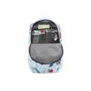 The North Face 22L Leaf Butterfly Print Zipper Backpack Women Backpack Blue NF0A3VXGO60
