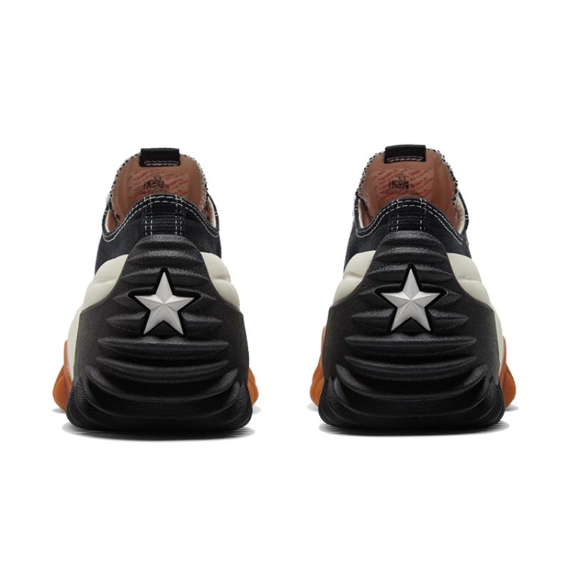 Converse Run Star Motion Трендовая Толстая Подошва Черно-Белые Унисекс