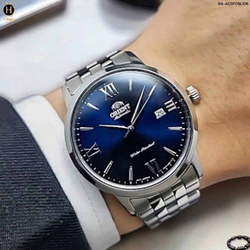 Мужские механические синие часы Orient RA-AC0F09L10B