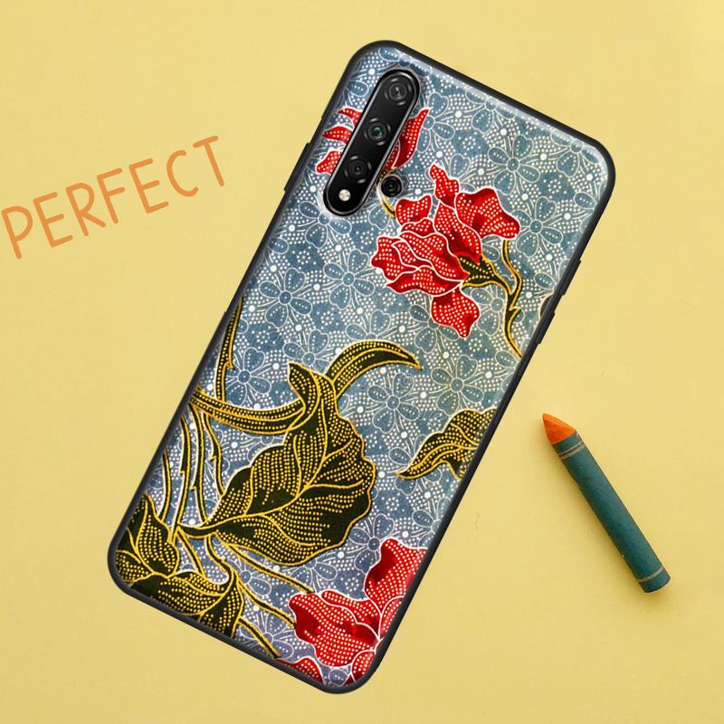 Батик Чехол для Huawei Nova Y91 Y70 Y72 Y73 Y60 Y90 Y61 8i 7i 11i 12i 12s 9 10 SE P20 P30 P40 Lite