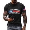 Men's Printed Short Sleeve T-Shirt Men's Loose Casual Short Sleeve Top