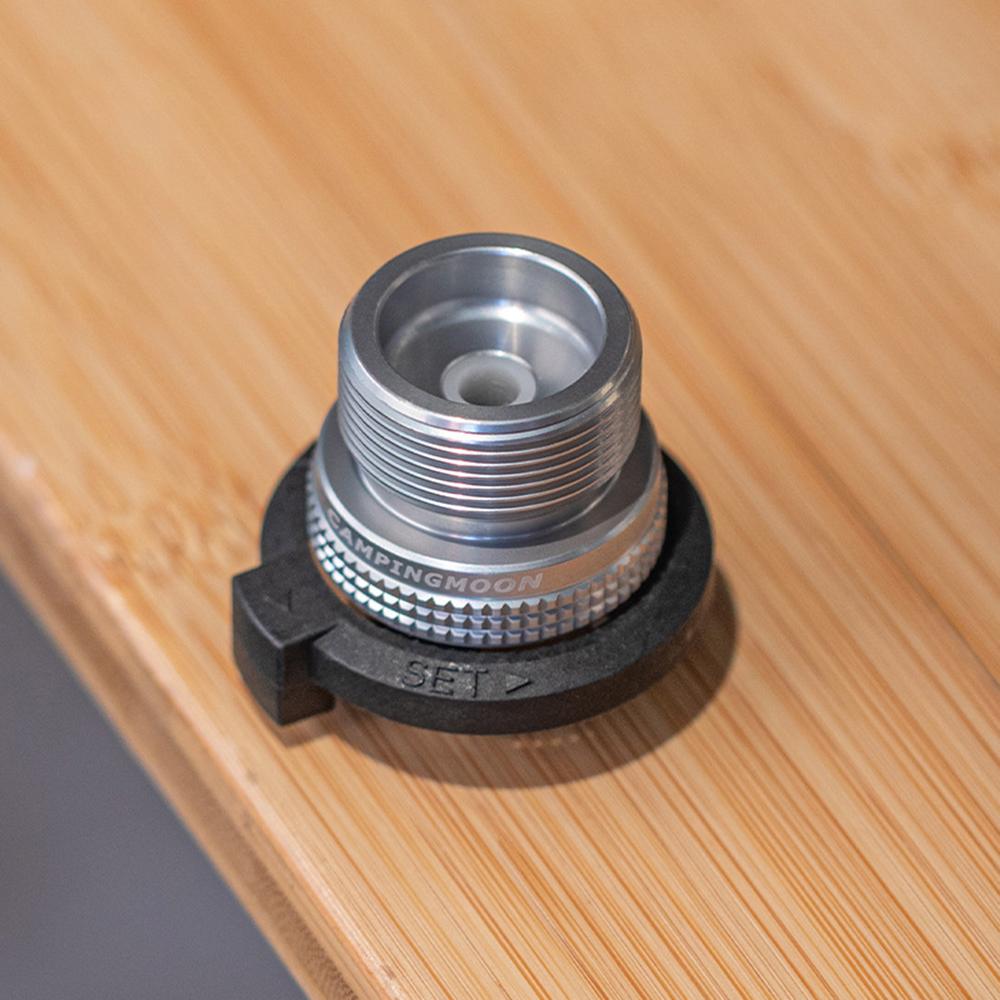 Propane Gas Cartridge Adapter Camping Propane Stove to Cassette Gas Tank Connection Adapter