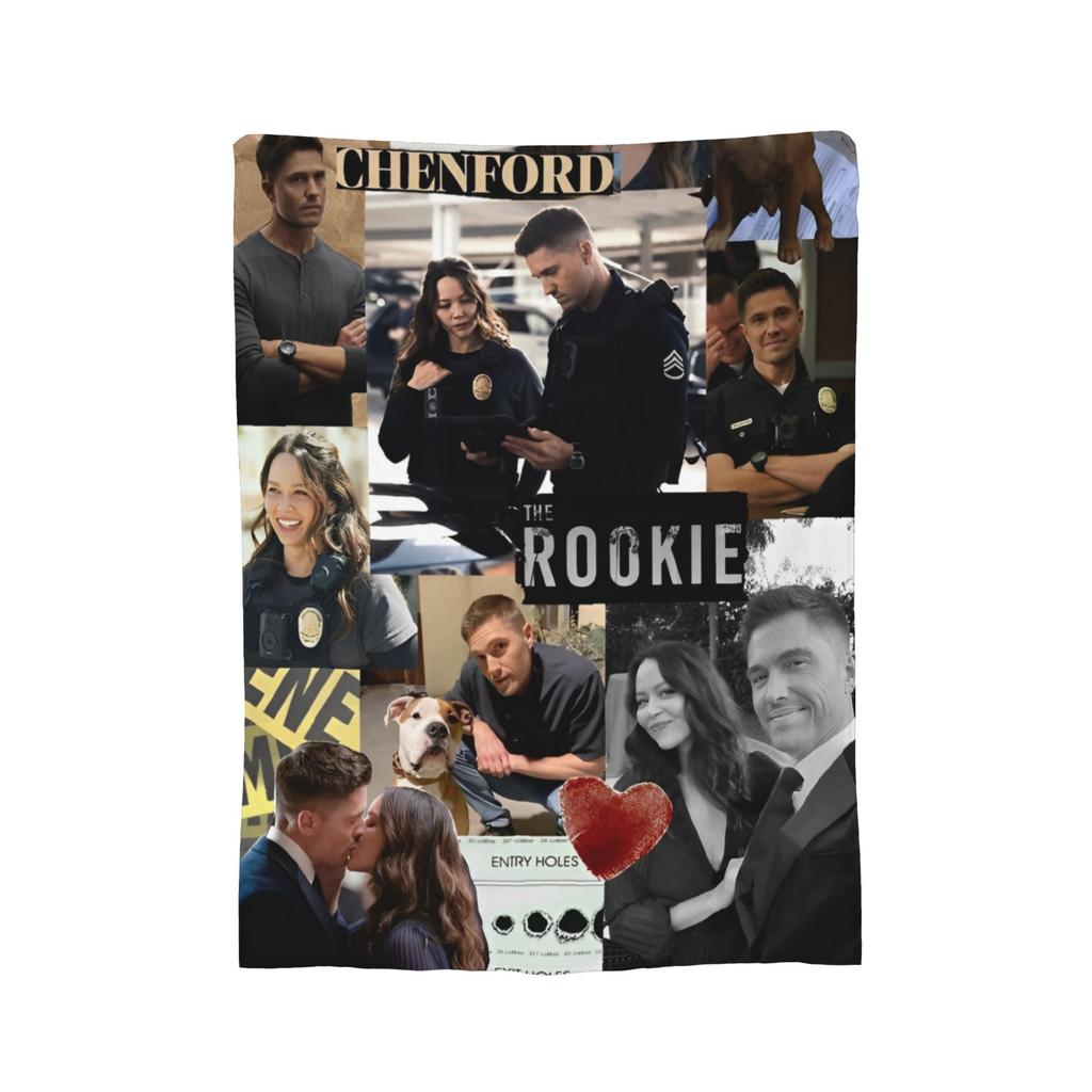 The Rookie Arrest Me But Make It Sexy Blanket  Flannel Throw Blanket Summer Air Conditioning Personalised Soft Warm Bedsprea,
