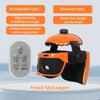Electric Adjustable Head Scalp Massager Vibration Kneading Massage Helmet Home Head Eye Multifunctional Massager with Bluetooth