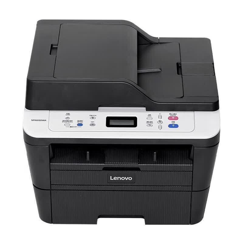 Lenovo M7625DWA A4 Черно-белый многофункциональный принтер Штепсель CN (адаптер в комплекте)