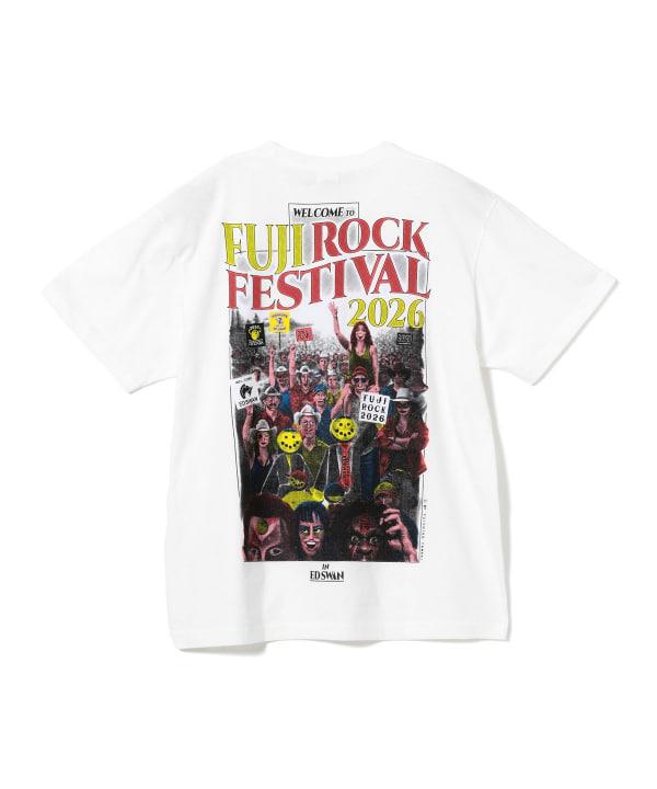 Fuji Rock Festival 2026 Summer Tshirt Festival Pure Cotton Short Sleeve Unisexs And Unisexs Fan Gifts Loose Y2k Tops