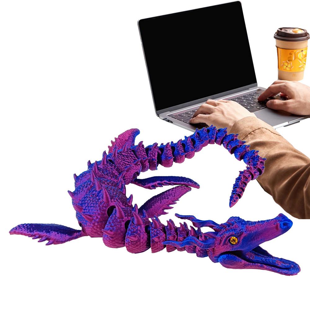3D Печатные Драконы 3D Драконы С Гибкими Сочленениями Полностью Подвижные 3D Печатные Драконы Игрушки-Спиннеры Для Взрослых Мальчиков Детей