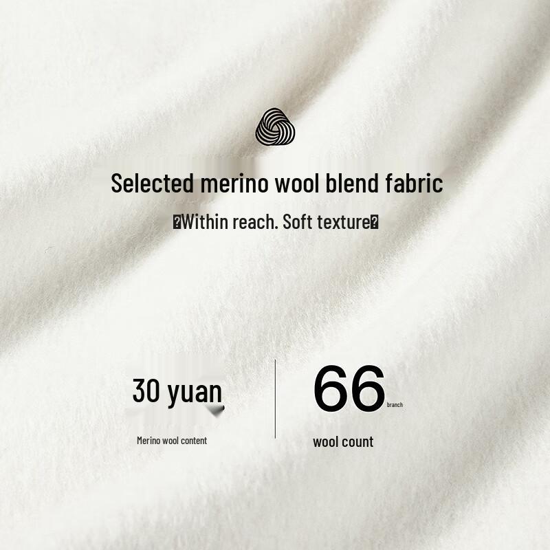 LEDIN Women's Bow Dropped Shoulder Woolen Coat