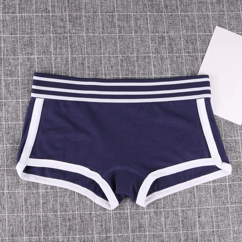 Женское дышащее спортивное нижнее белье, трусы-боксеры, нижнее белье, хлопковые трусики, шорты