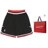 Mitchell & Ness Официальные шорты НБА Chicago Bulls Альтернативные 1997-98 'Черно-белые' Мужские ASHRGS18113-CBUBLCK97