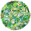 T01040669 Clearance 100 Sheets Of Green Mix And Match Small Fresh Stickers S Wind Series