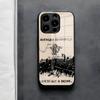 Чехол для телефона A-Avenged Sevenfold для iPhone 17 Air 16 E Pro Max 15 14 13 Mini 12 Pro 11 Max Plus Черная стеклянная крышка