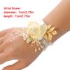 Accessories Corsage Polyester Bracelet Wrist Flowers Bridesmaid Wedding