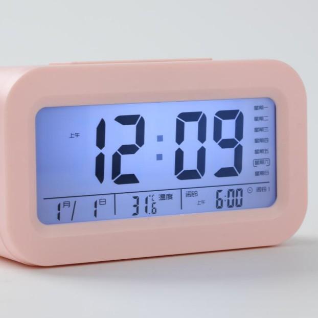 Student-specific voice broadcast electronic clock alarm clock desktop living room snooze wake-up small alarm clock