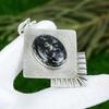 Birthday Gift For Her Natural Zebra Jasper Gemstone Pendant 925 Sterling Silver