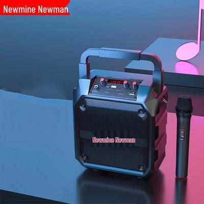 Портативная Bluetooth-караоке-колонка Newman K97, штепсель CN (адаптер в комплекте)