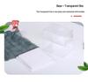 Прозрачная двухслойная коробка для торта на день рождения - разные размеры: 4, 6, 8, 10, 12 дюймов