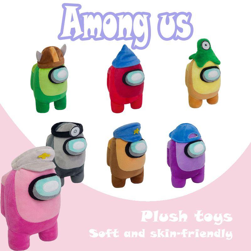Новая плюшевая игрушка-подвеска Among Us, кукла, космический оборотень, анимация, убийство