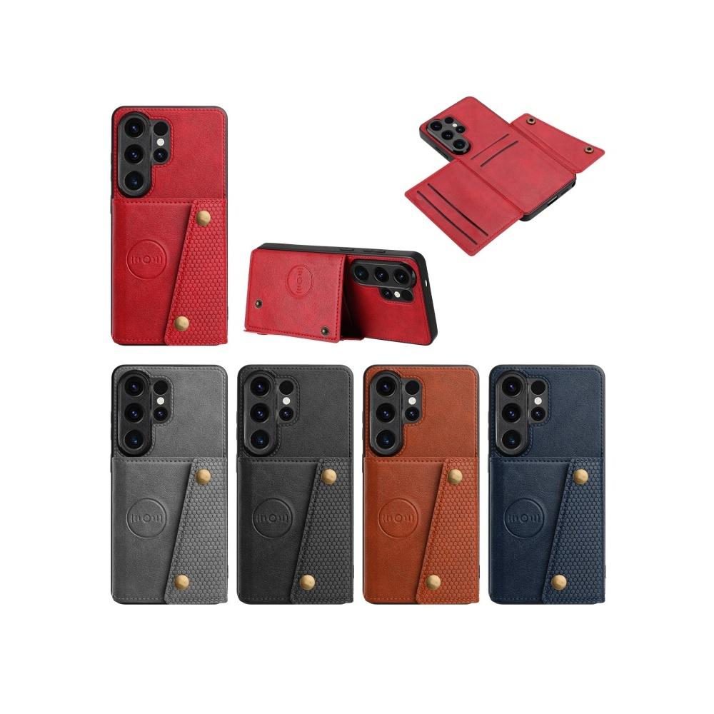 Для Samsung Galaxy F07 F12 F17 F42 Note 9 10 20 S24 S25 S26 Edge FE Ultra Plus Pro 5G Чехол Слот для карт Ударопрочный Чехол Магнитное крепление для автомобиля