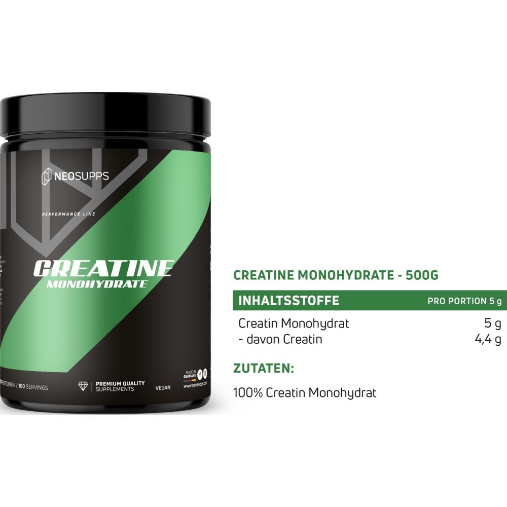 Neosupps Energy Powder Pure Creatine 500g