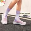 Li-Ning YKCU088 Молодежные дышащие сетчатые кеды-слипоны